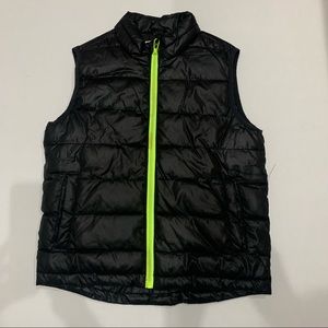 Black Xersion Puffer Vest Junior  (M)